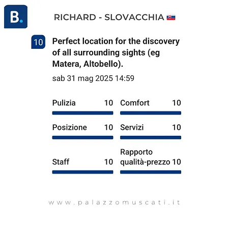 Re Palazzo Muscati Frühstückspension *